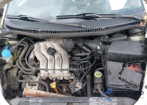 2001 Volkswagen New Beetle Gls из США, поврежденный, VIN 3VWCS21C51M418559